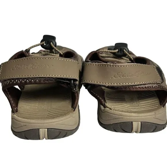 Eddie Bauer Fisherman Sandals Womens 10 Brown Leather Blakely Adjustable Hiking - Picture 9 of 15